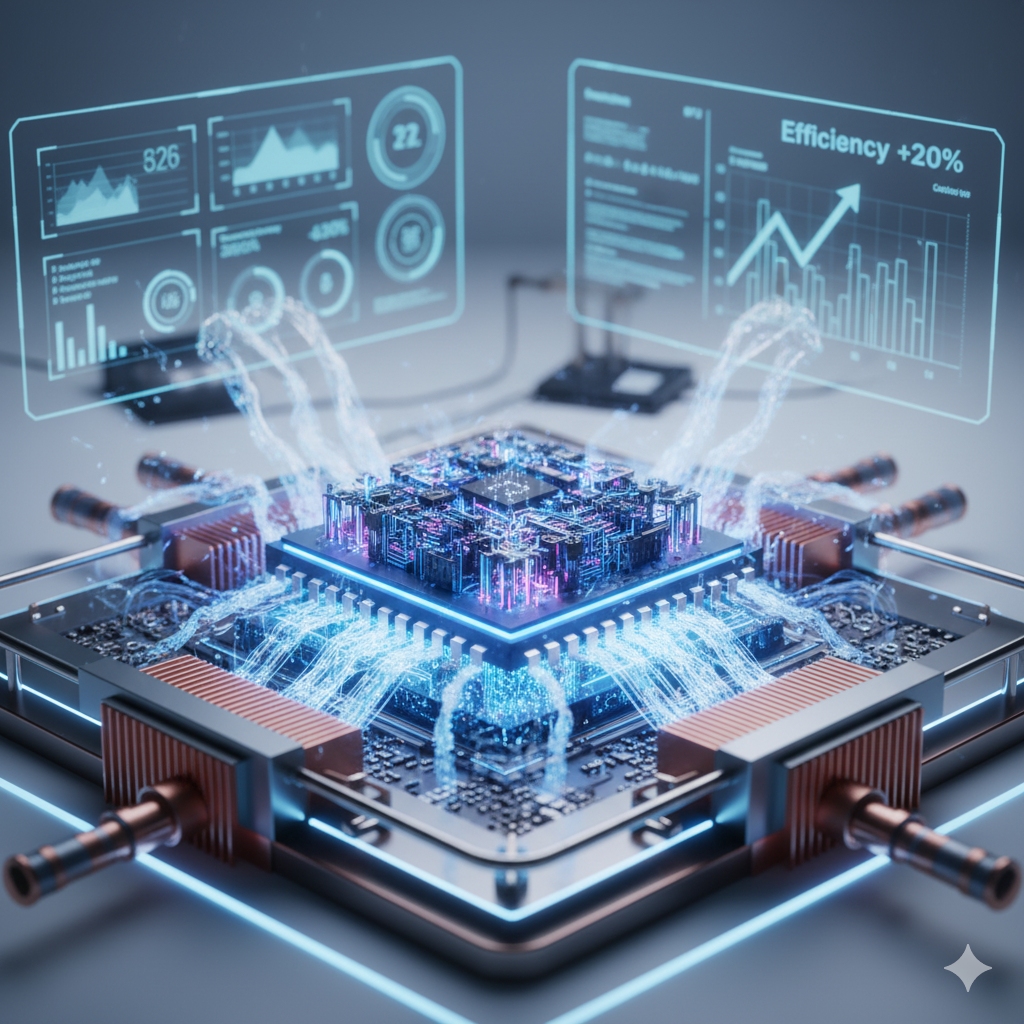 Quantum computing chip